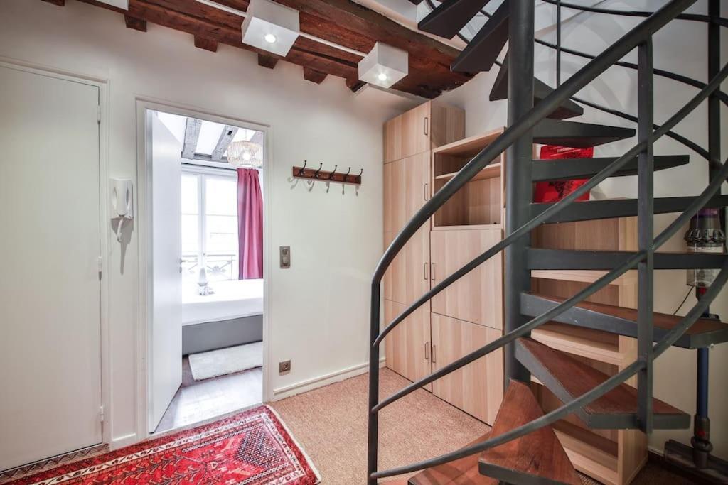 Typical Parisian Duplex#4Pers#Le Marais Daire Dış mekan fotoğraf